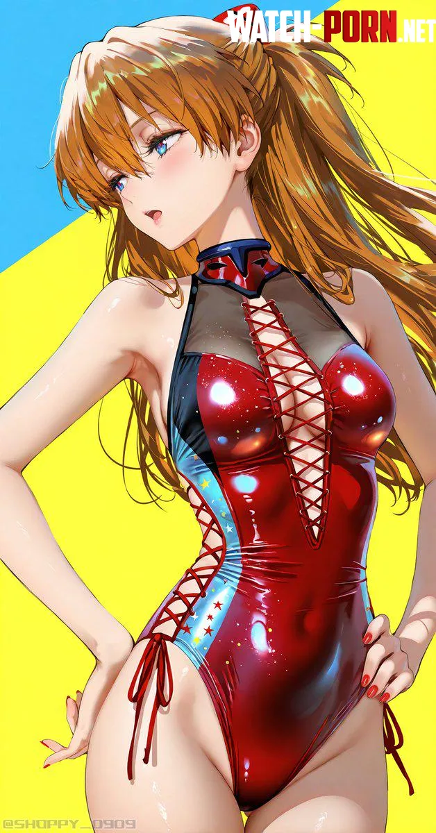 Asuka Evangelion by CheetahSperm18