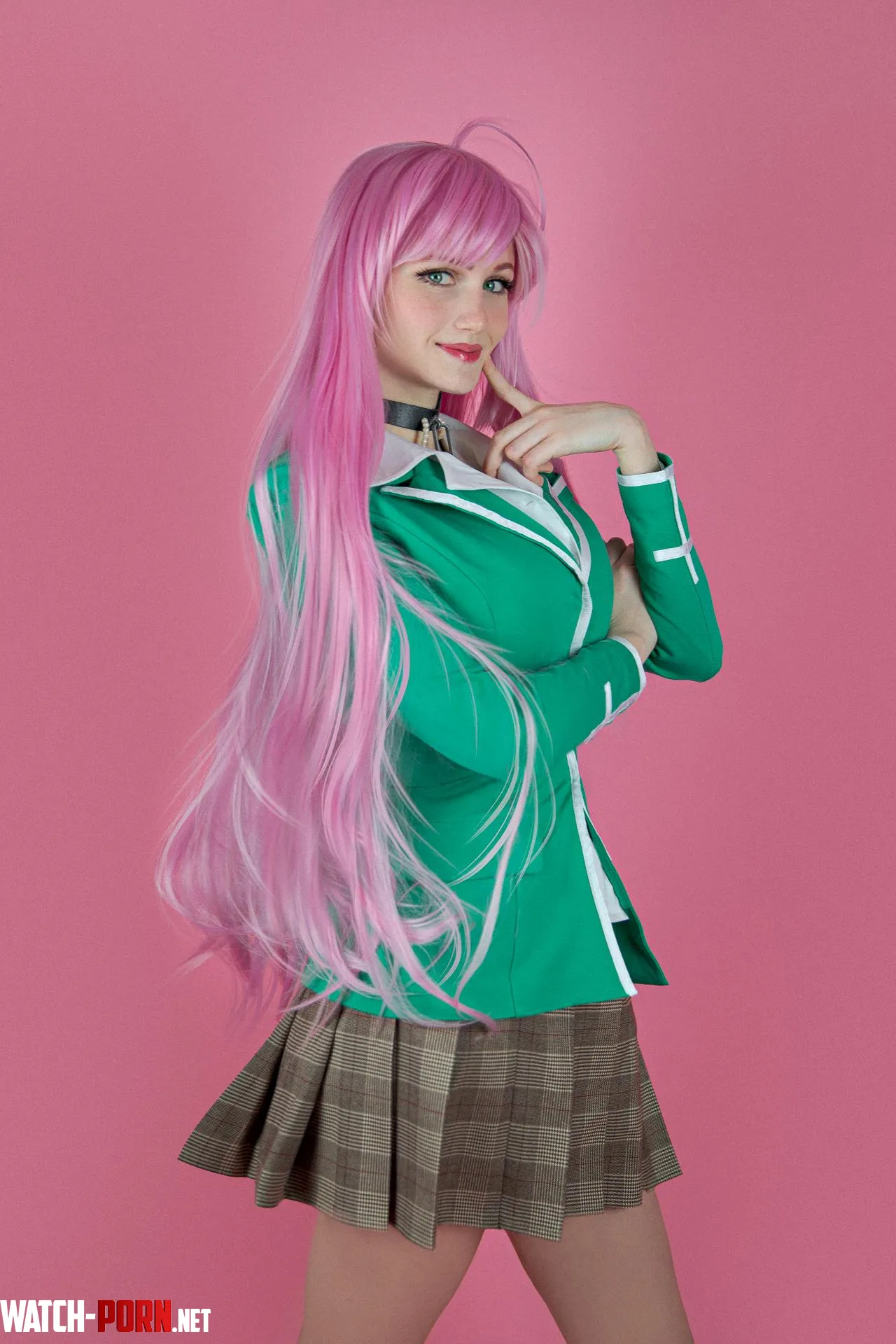 Moka Akashiya from Rosario to Vampire by Lady Rose by ClaireSea