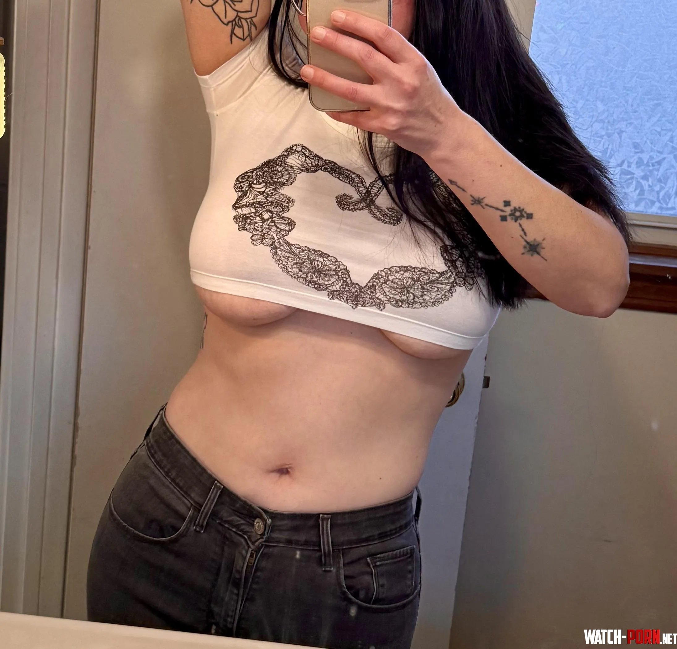 Cute natural underboob  by Intelligent_Bee_82