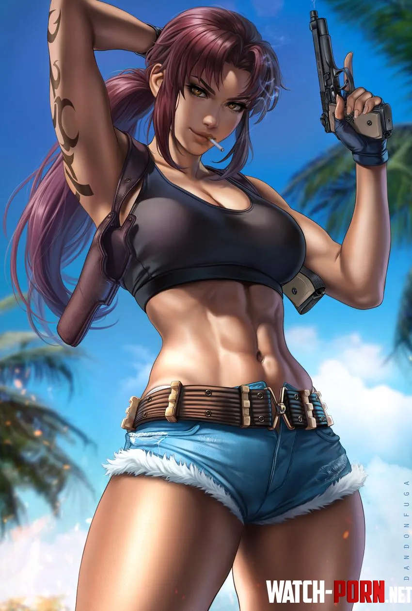 Revy Dandonfuga Black Lagoon by EroMestre