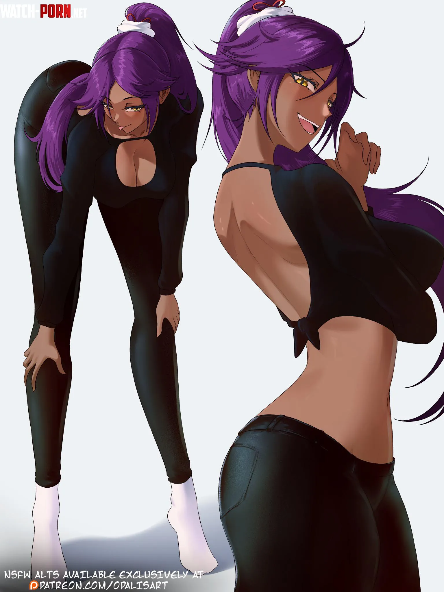 Casual Yoruichi by Silent_Steak_9540