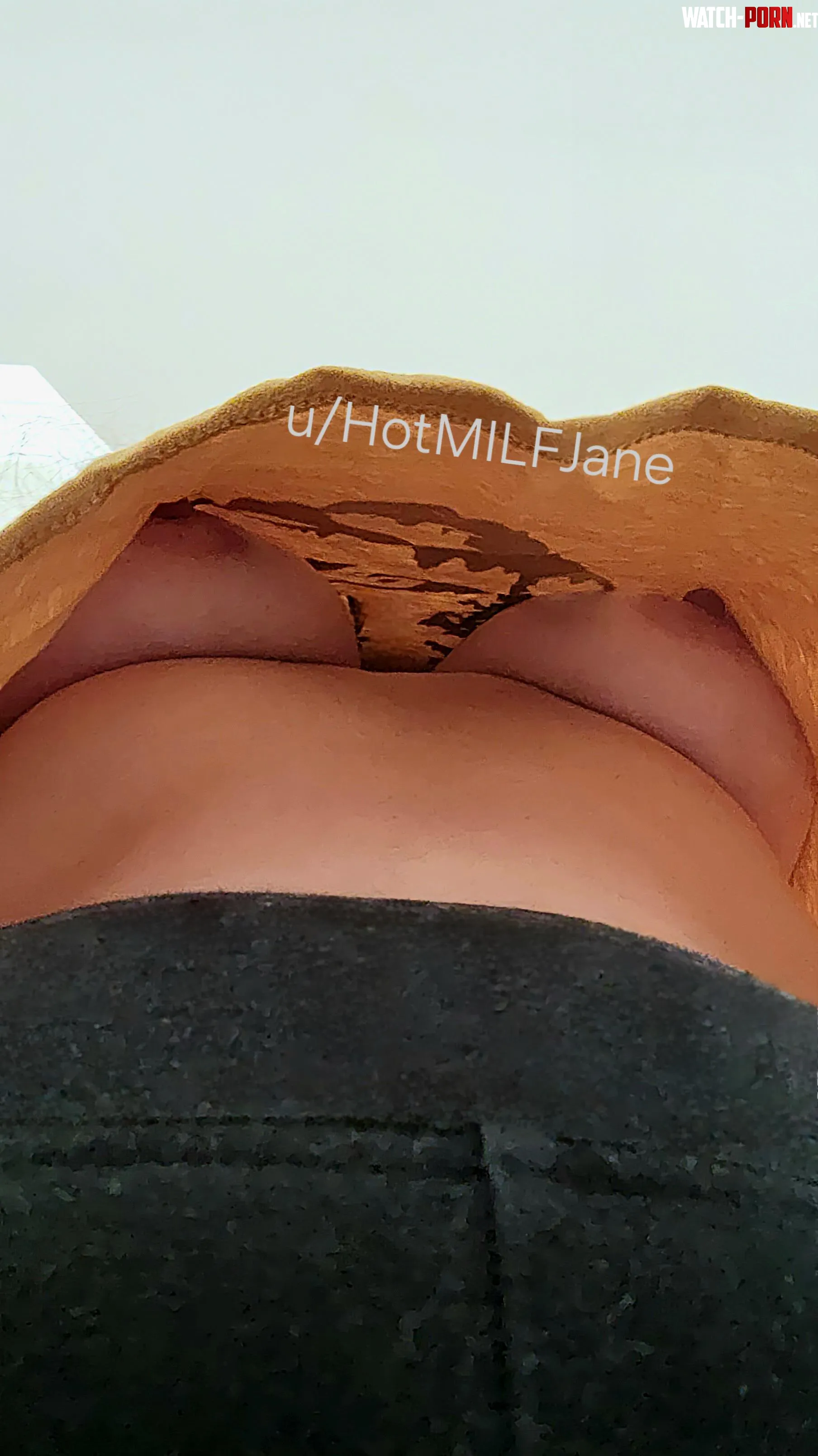 Upblouse view of my D cup tits areolas amp nips by HotMILFJane