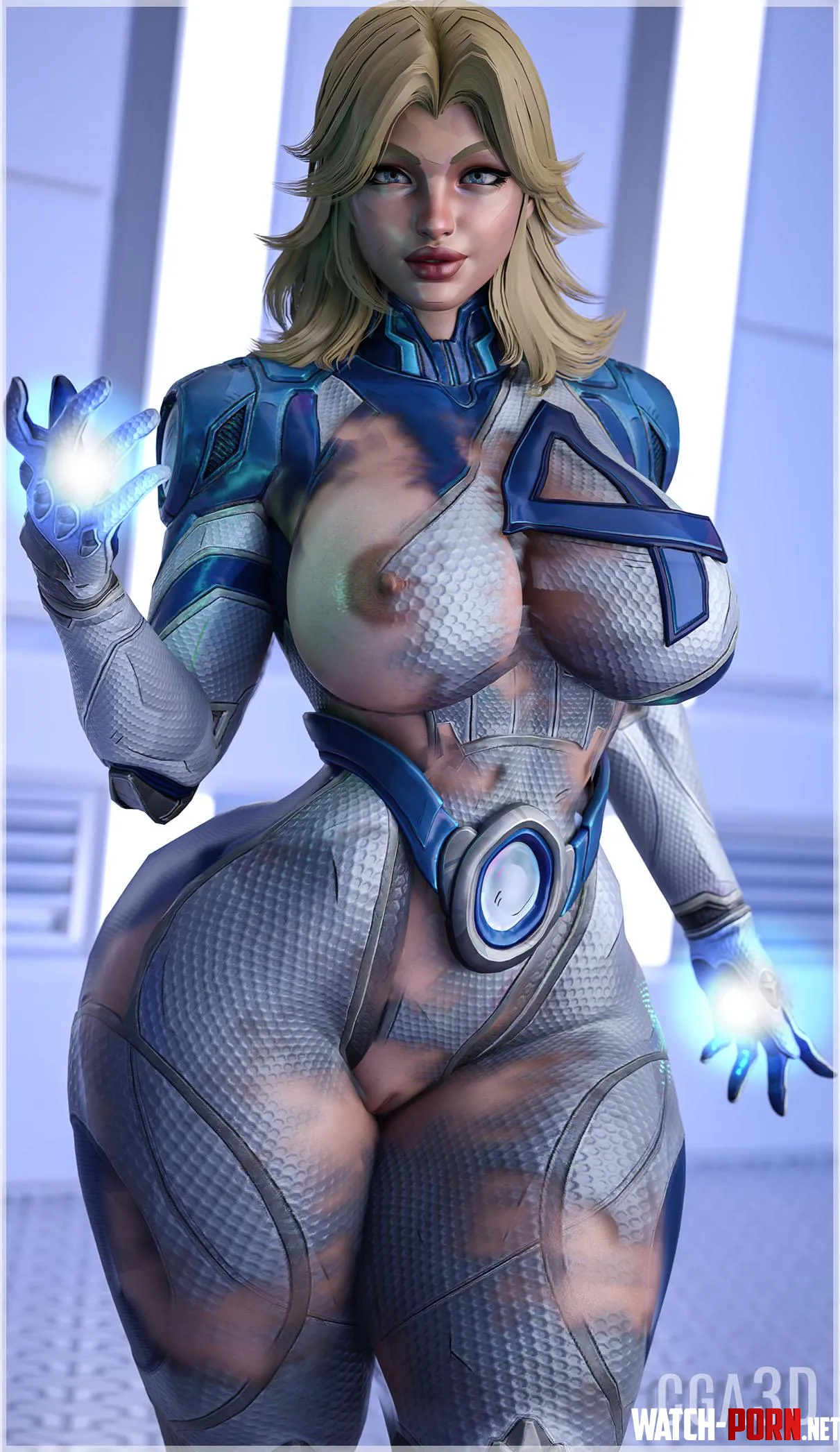 Sue Storm Cga3D Marvel Rivals by EroMestre