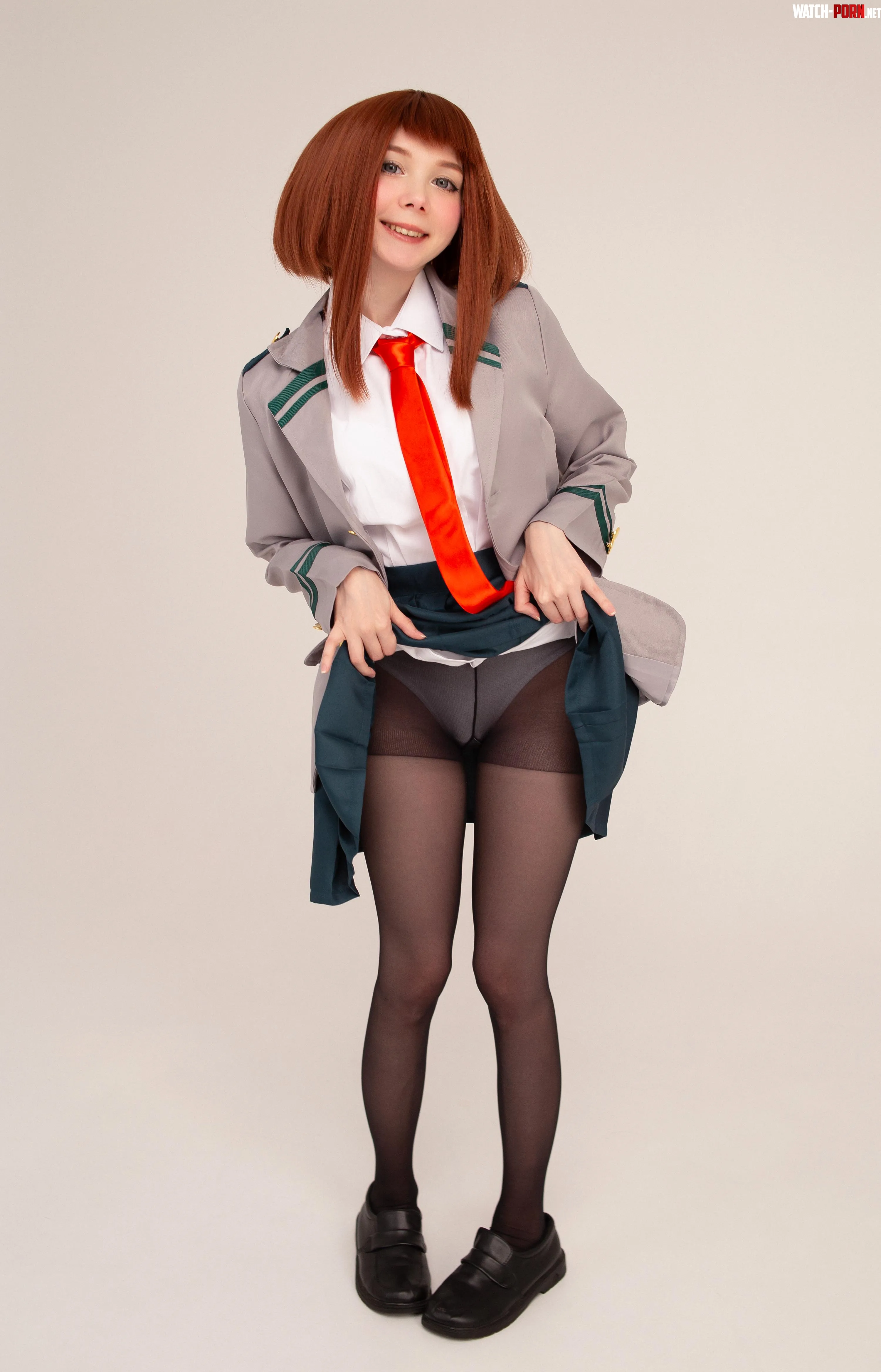 Ochaco Uraraka by Tanukityan by tanuki_tyan