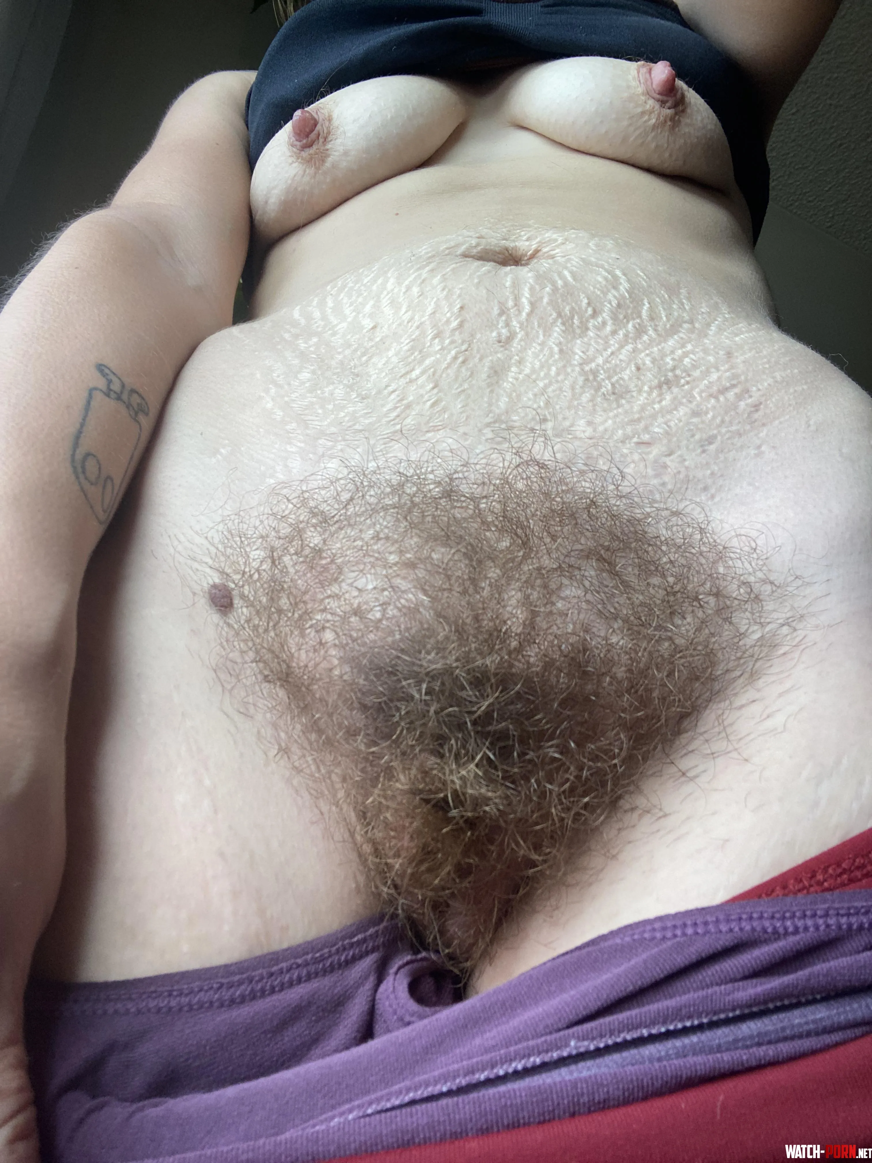 Soft bush hard nipples you like by SpitInMyMouth420_