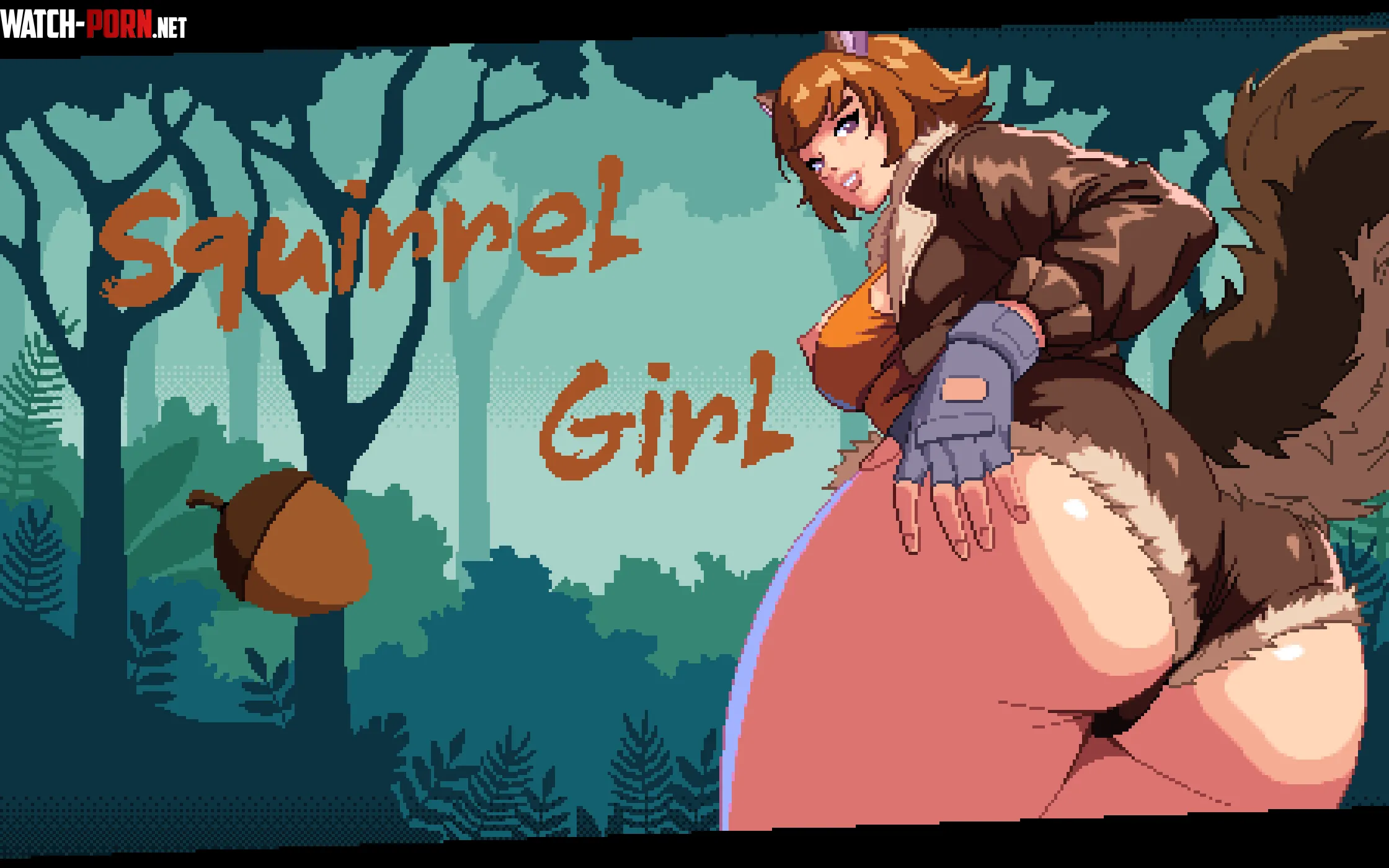 Squirrel Girl  Pixel art  by me NeophiteByte by TheR3mnant