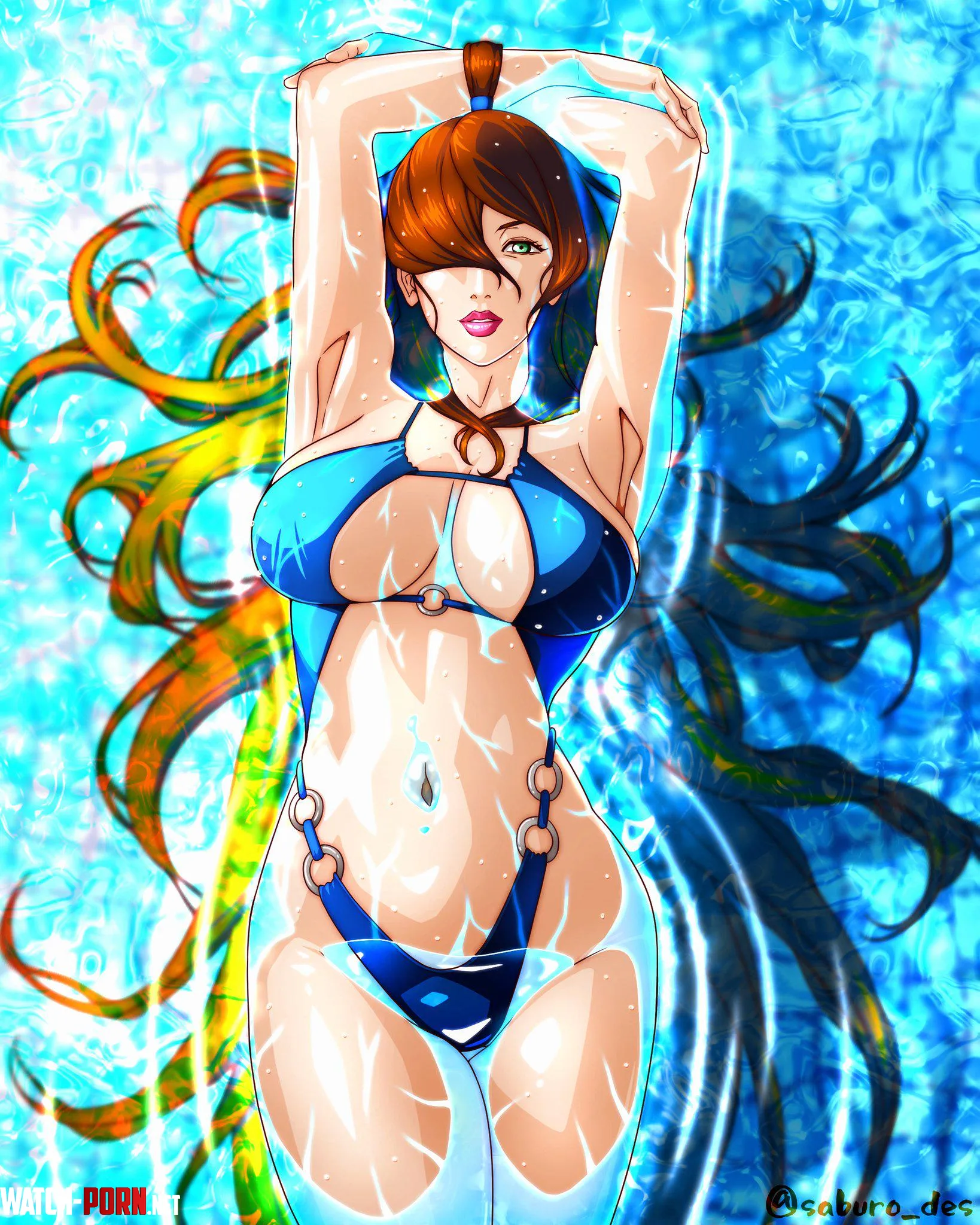 Sexy Woman Mei Terumi by Knight_Prime_4597