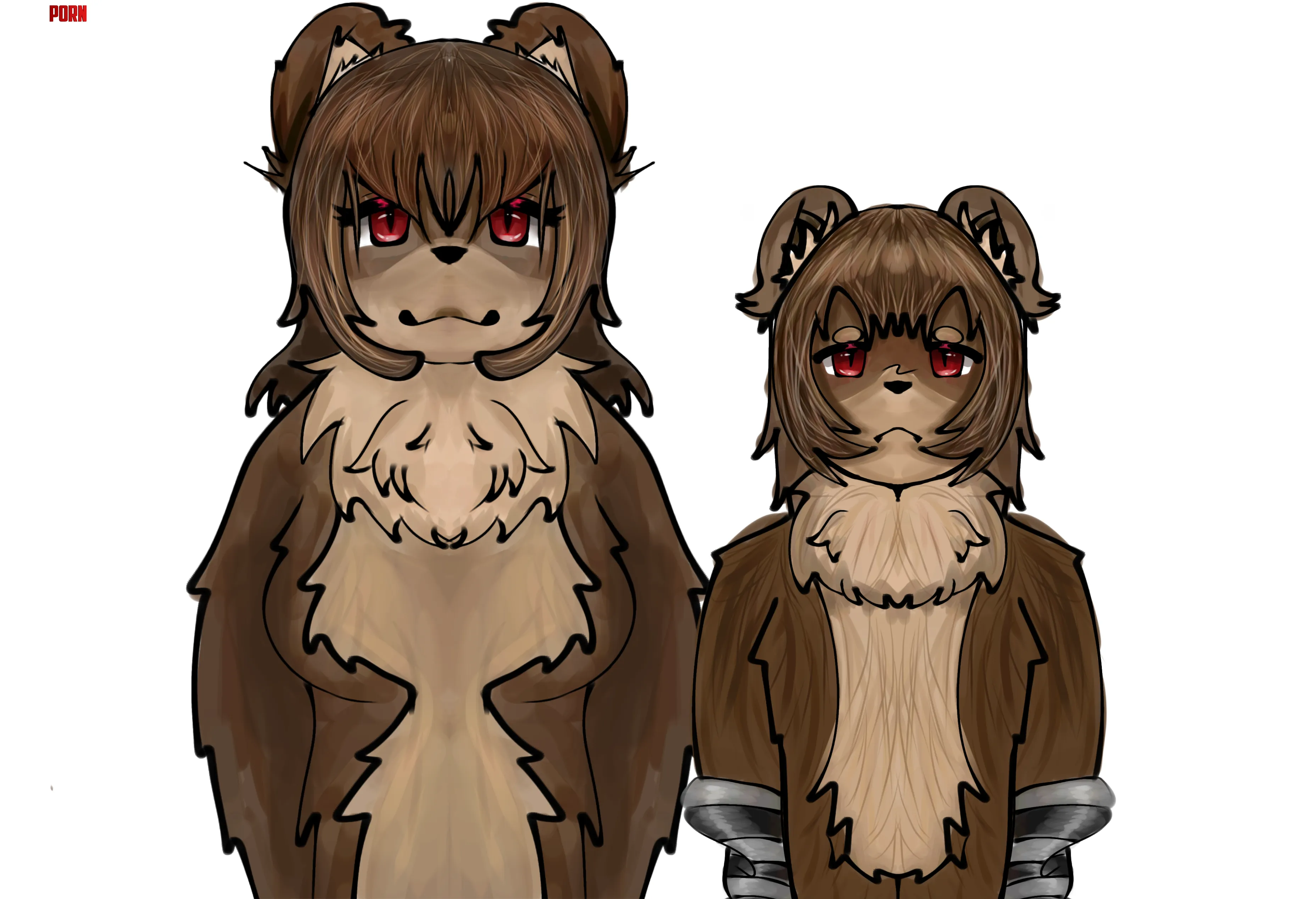 Just found out that my moms a furry Made her a matching fursona because momma bear by Unusual-Week7178