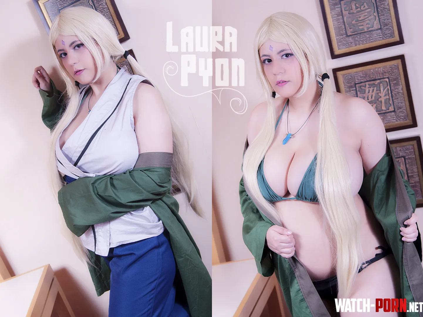 Come have a drink with Tsunade  cosplay by Laura Pyon by LauraPyon