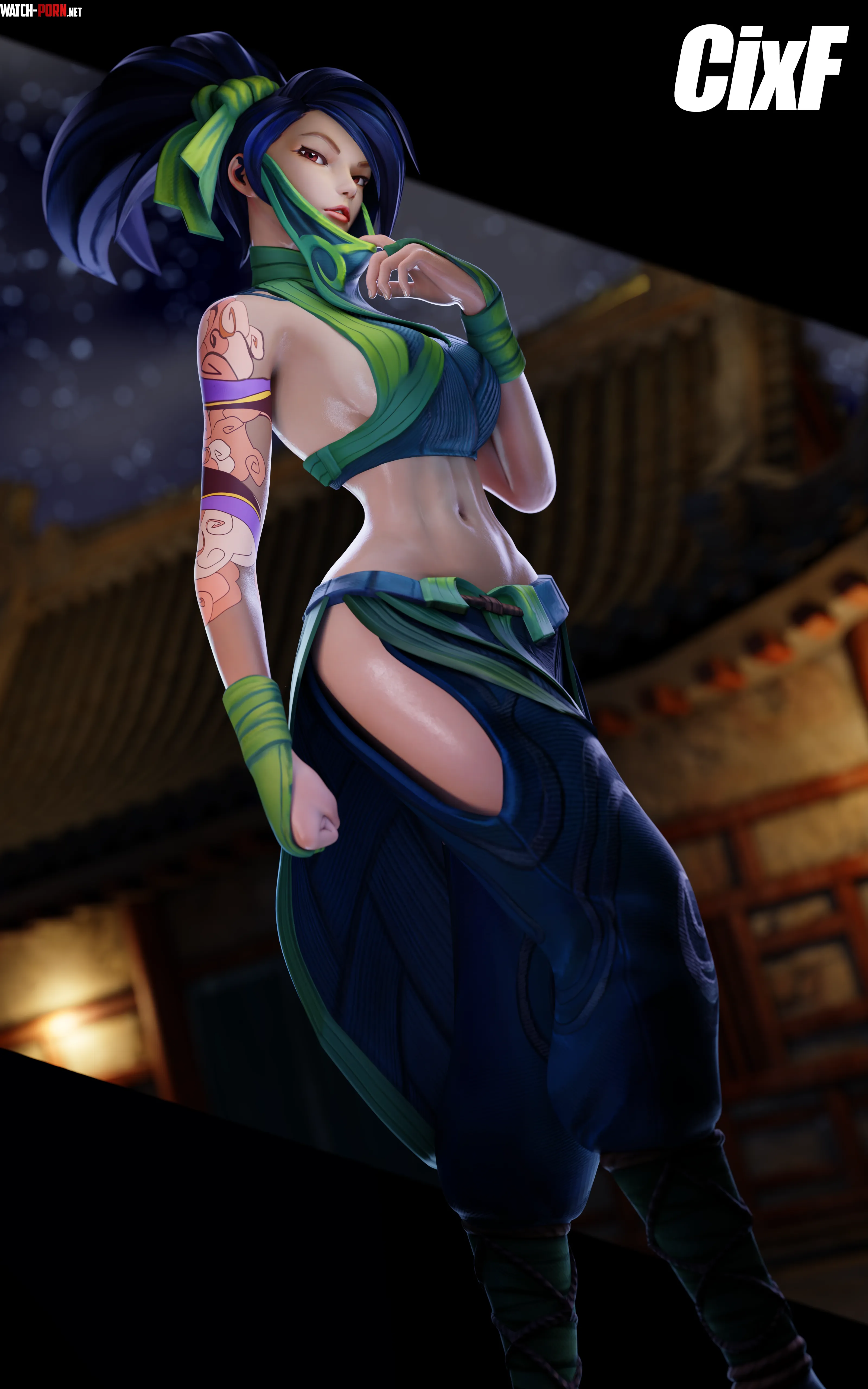 Midnight walk      Akali     CixF by CixF