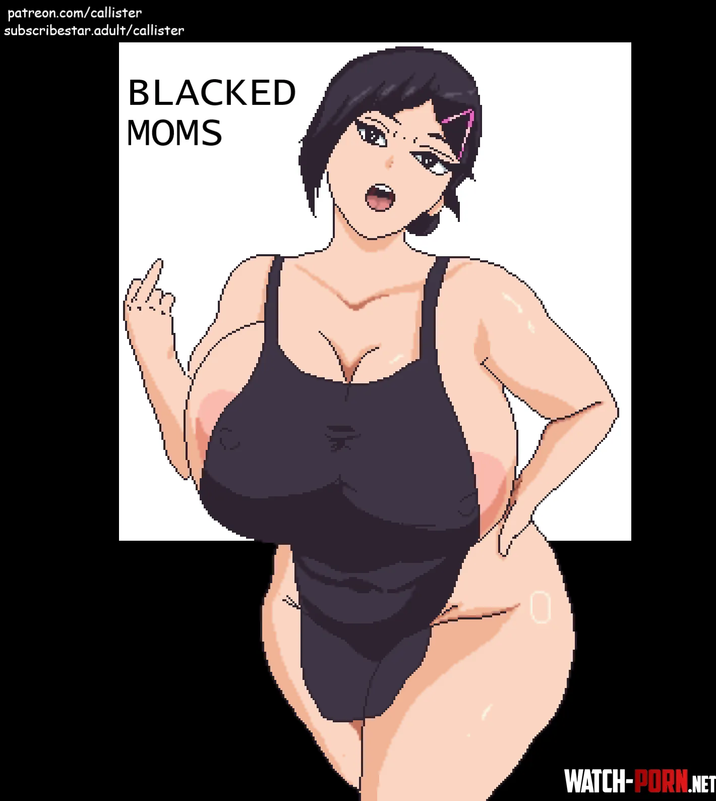 Milf Aoi Sakamoto BLACKED pixel art by DifficultyCrazy9106