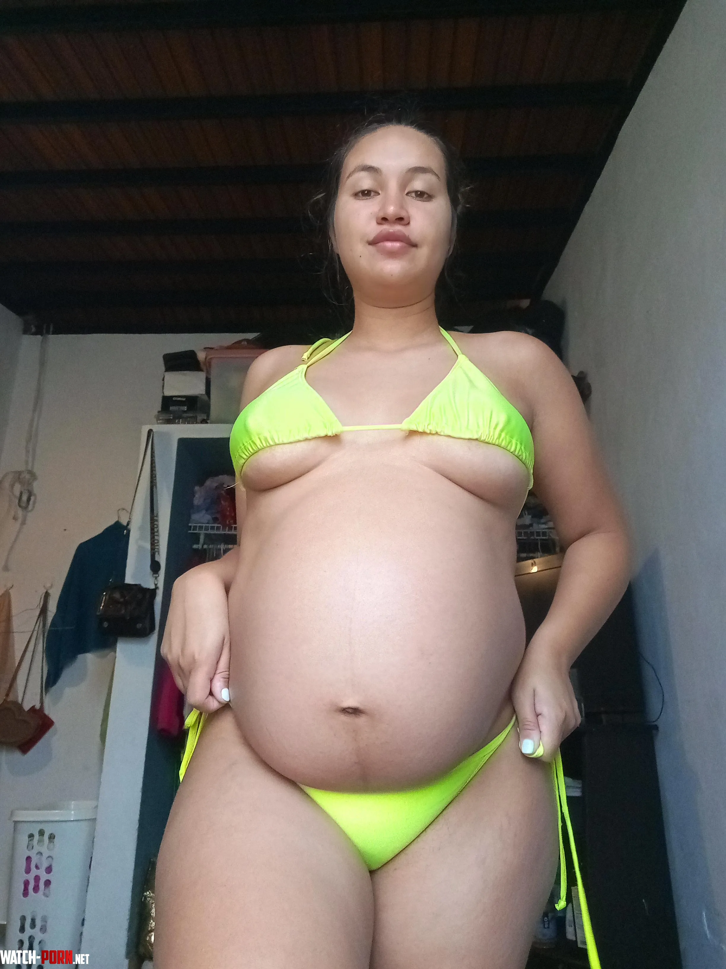 At eight months pregnant do I still look sexy in a swimsuit by gigigatica