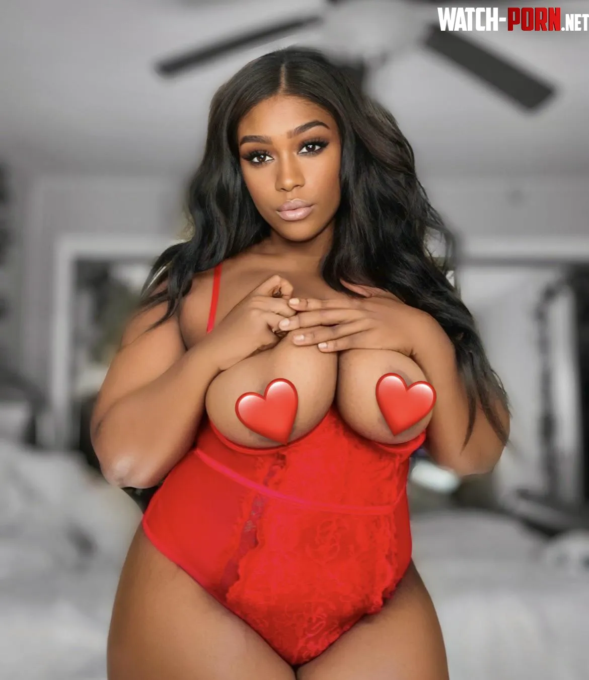 my fav lil red lingerie outfit by kennedydavisof