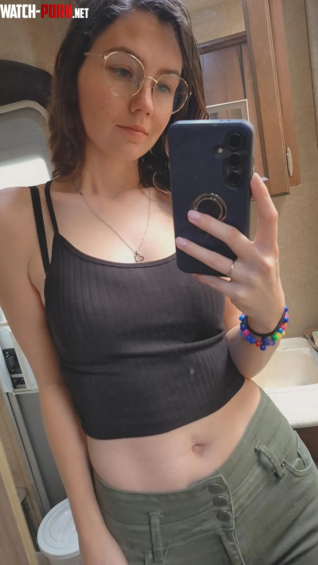 Crop tops look good all year round by Jess_Rabbit6162