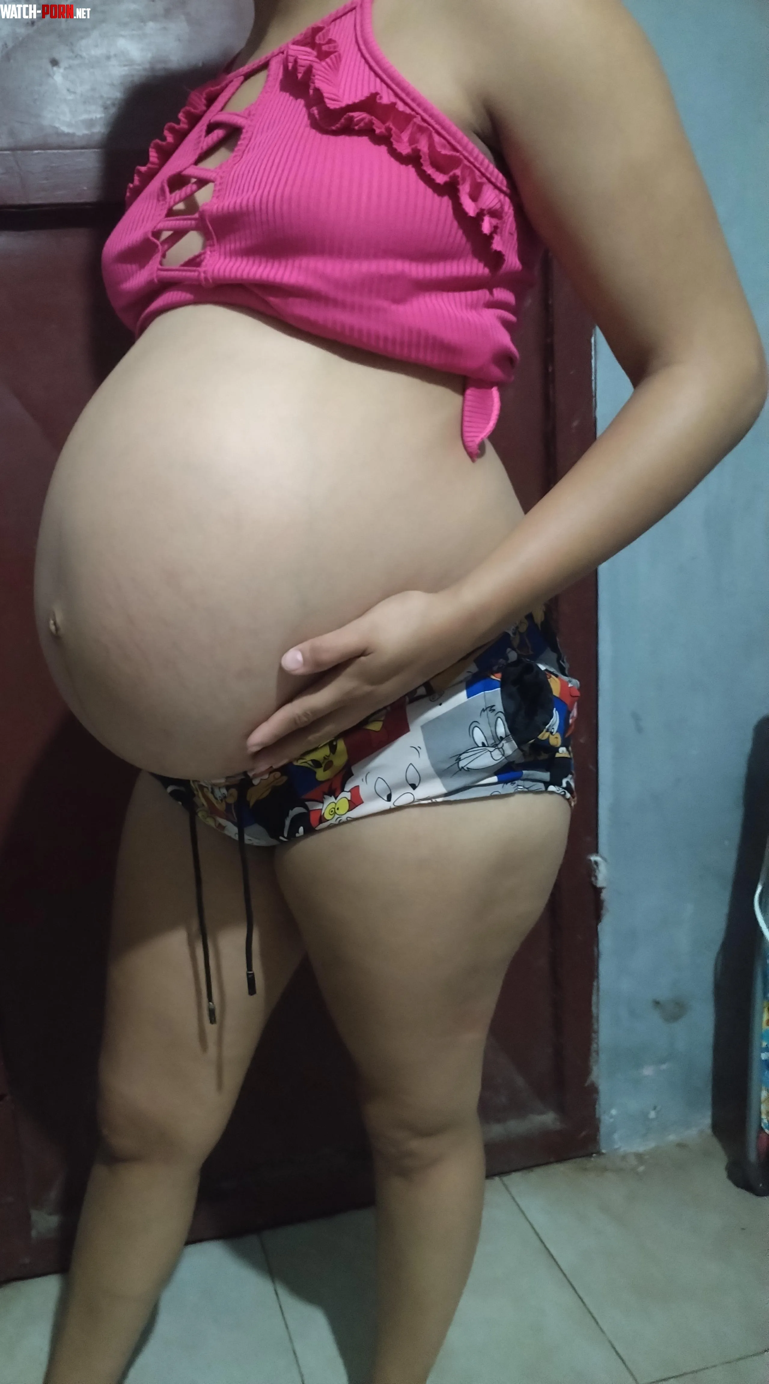 Want to see more of my baby bump Send me a private message by akmv1312